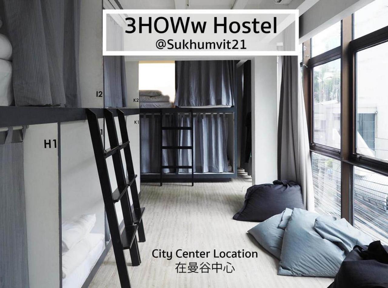3Howw Hostel @ Sukhumvit 21 Bangkok Exteriör bild